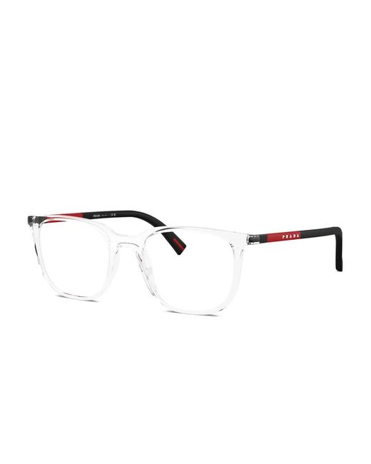 Prada Linea Rossa Multicolor Transparent Glasses for men