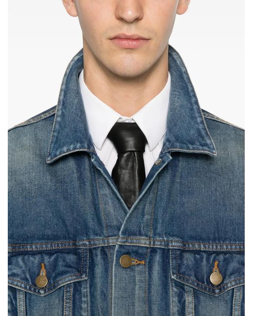 Fear Of God Blue Trucker Denim Jacket for men