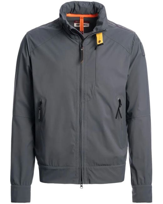 Parajumpers Gray Zip-Up Bomber Jacket for men
