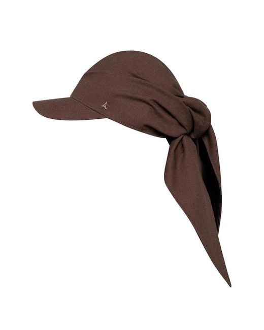 Bonnet Arianne À Détail Foulard Manière De Voir en coloris Brown