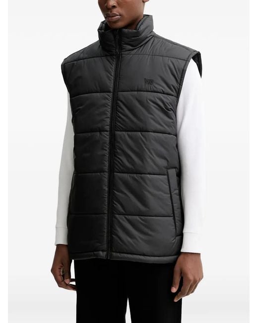 Vans Black Padded Gilet for men