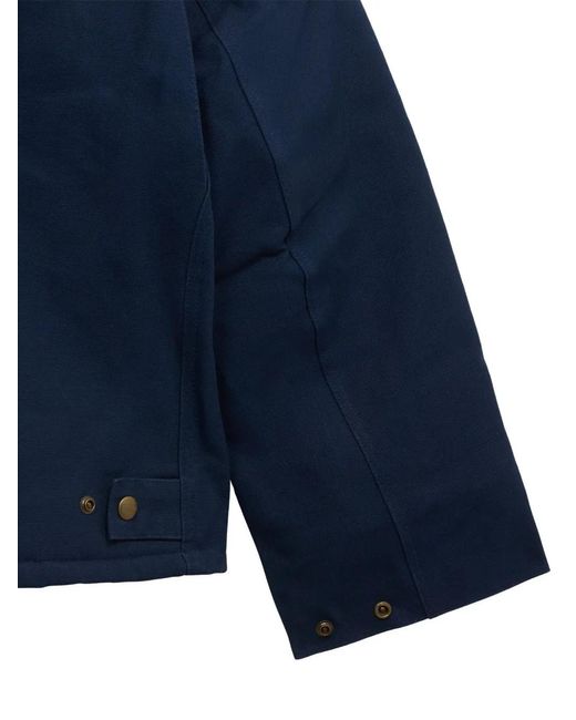 Fortela Blue New Old Corduroy Collar Cotton Jacket for men
