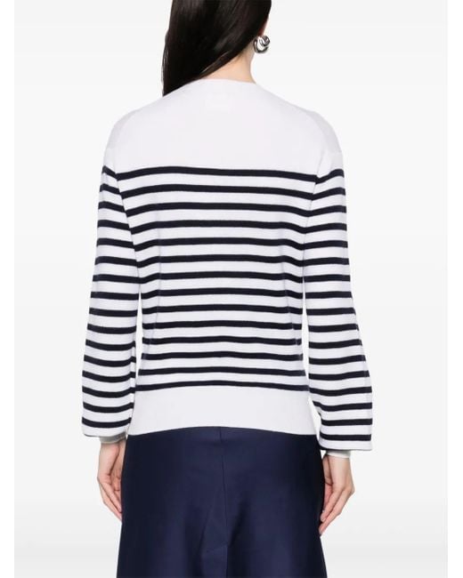 Khaite White Cashmere Mini Shirt For