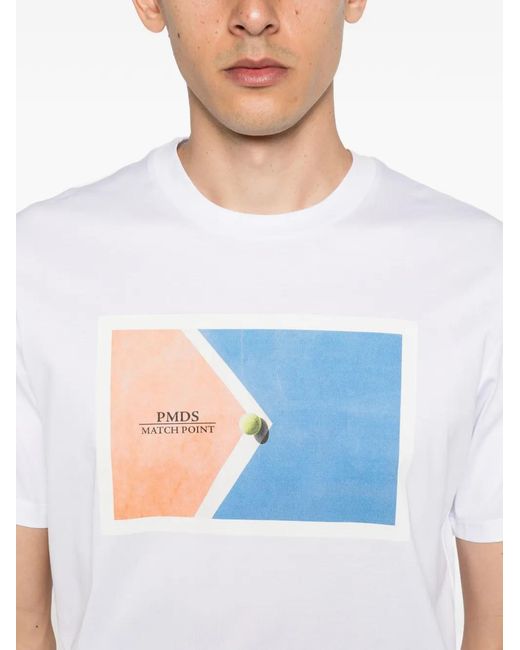 Pmds White Point Graphic T-Shirt for men