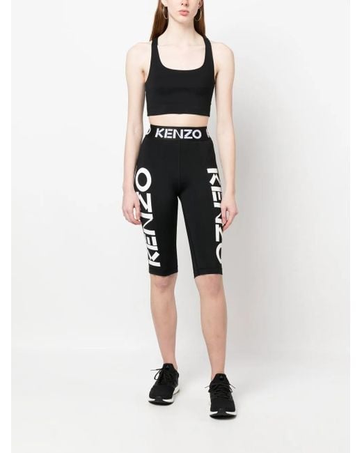 KENZO Black Logo-print