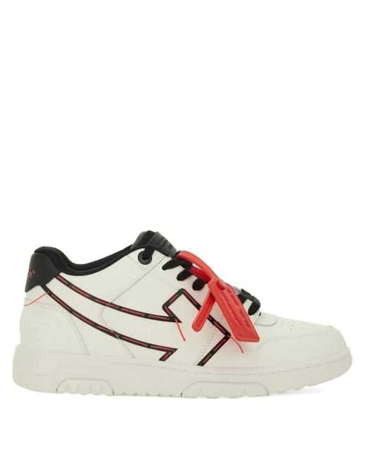 Off-White c/o Virgil Abloh White Arrow-Detail Sneakers for men