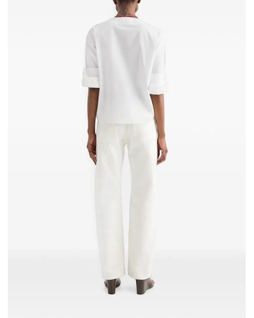 Twp White Kent St Jean Straight-Leg Jeans