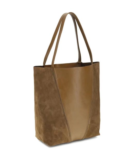 Chloé Natural Panel Charm Shoulder Bag