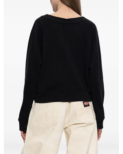 Victoria Beckham Black Constance Sweatshirt