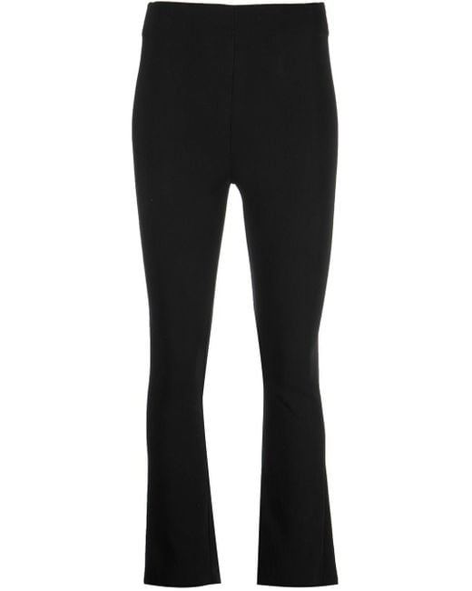 SPRWMN Bootleg Cropped Trousers in Black Lyst UK