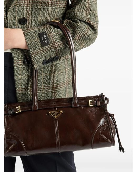 Prada Black Bonnie Leather Handbag
