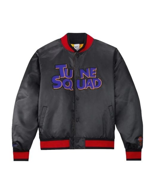Nike Blue X Lebron X Space Jam: A New Legacy "tune Squad" Bomber Jacket for men