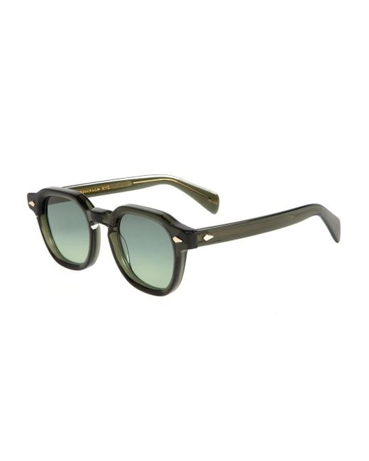 Moscot Green Dolt Square-Frame Sunglasses