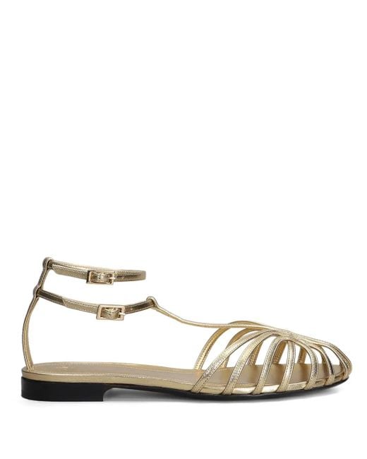 ALEVI Elena サンダル Metallic