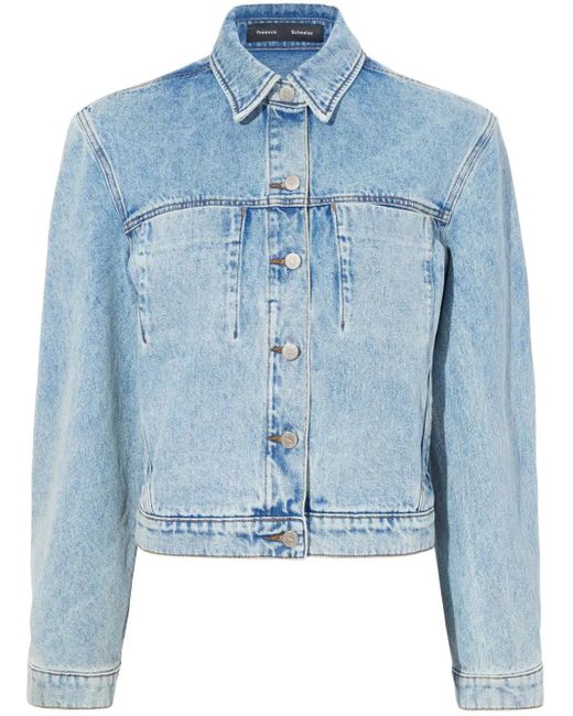 Proenza Schouler Blue Lawrence Denim Jacket