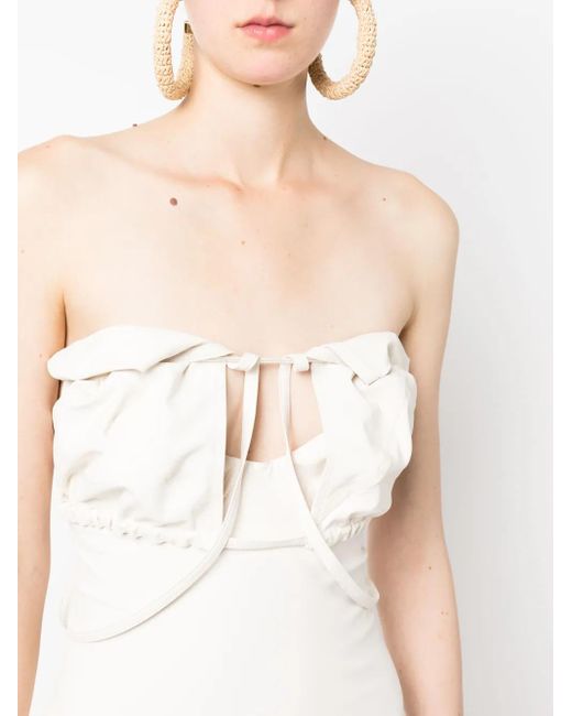 Jacquemus White La Robe Bikini