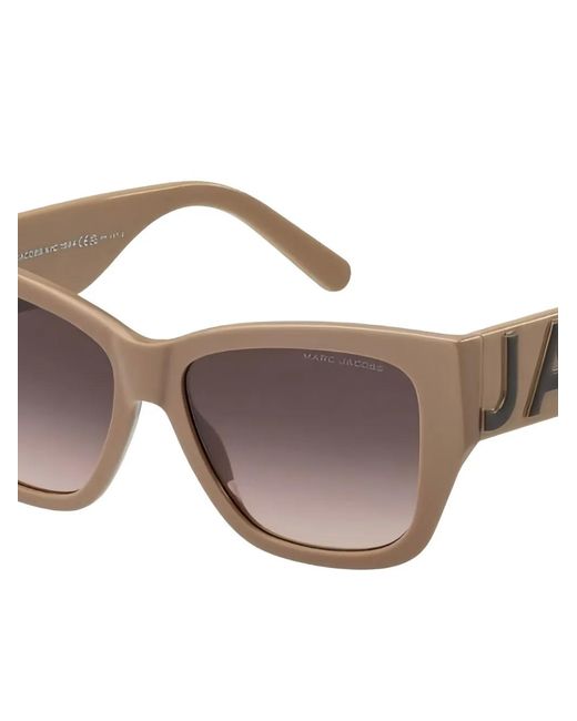 Marc Jacobs Pink Square-Frame Sunglasses