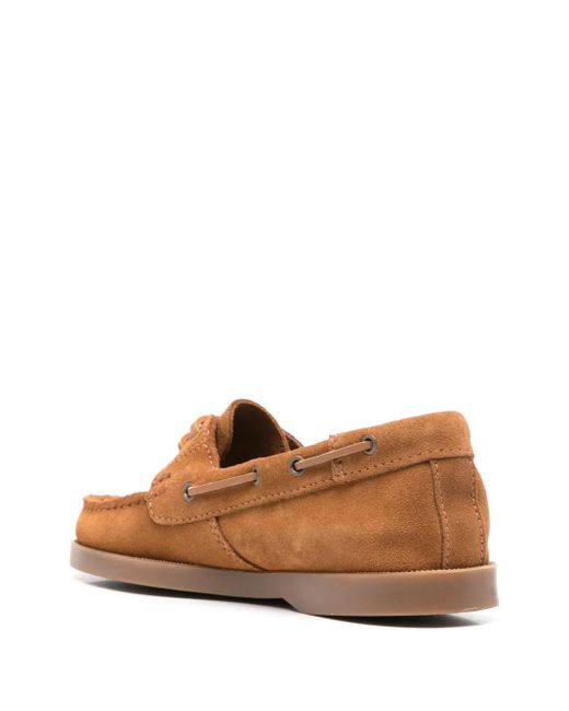 Manebí Brown Hamptons Boat Shoes