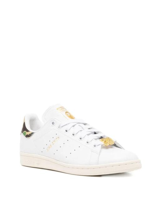 A Bathing Ape White X Adidas Stan Smith Trainers for men