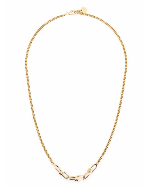 Annelise Michelson Metallic Wire Boyfriend Chain Necklace