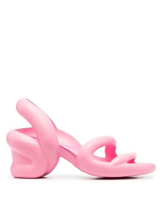 Camper Pink Kobarah 85Mm Slingback Sandals