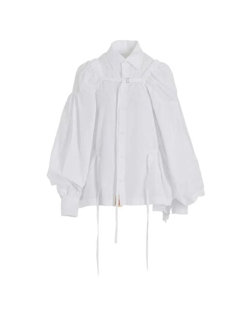 Yohji Yamamoto White Cotton Shirt