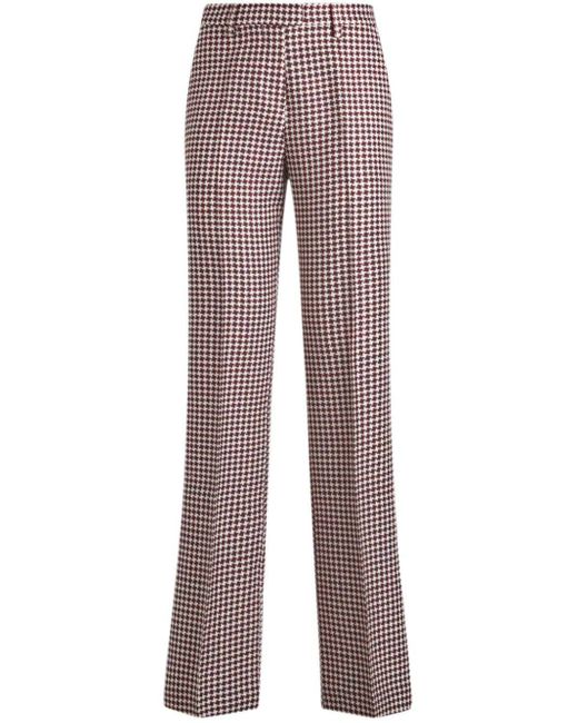 Pantalon de costume à coupe droite Etro en coloris Brown