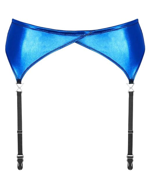 Maison Close Blue Angel Garter Belt