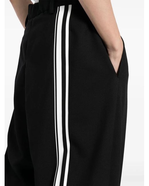 Mordecai Black Straight-Leg Virgin-Wool Trousers for men