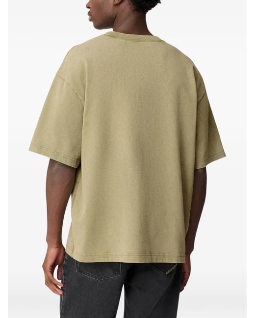 Axel Arigato Green Honor Washed T-shirt for men