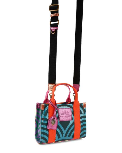 Kurt Geiger Red Small Southbank Eagle-Head Tote Bag