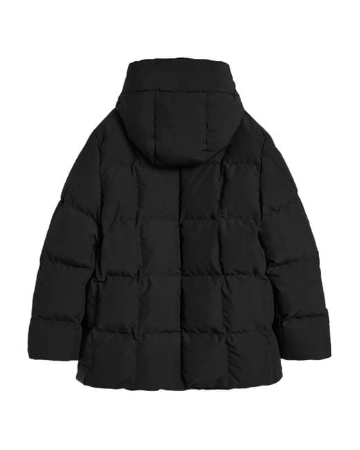 Jil Sander Black Quilted Down Jacket for men