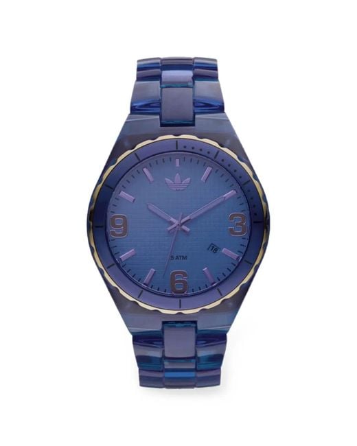 Adidas Blue Cambridge 44Mm Watch for men