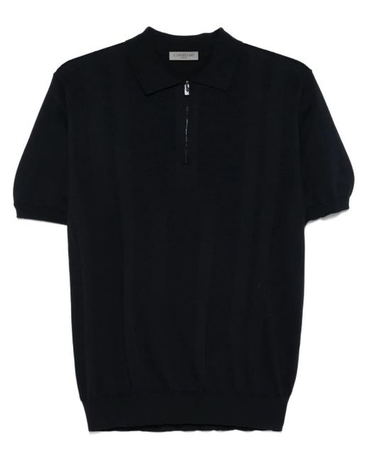 メンズ Corneliani ニット ポロシャツ Black