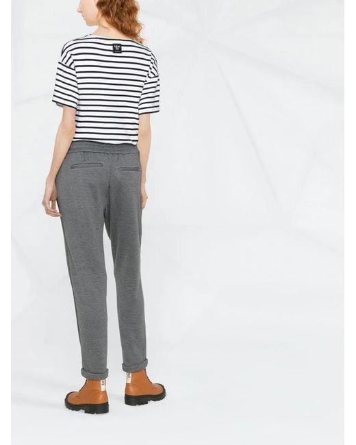 Brunello Cucinelli Gray Tapered Track Pants