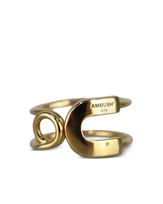 Ambush セーフティピン ダブルバンドリング Metallic