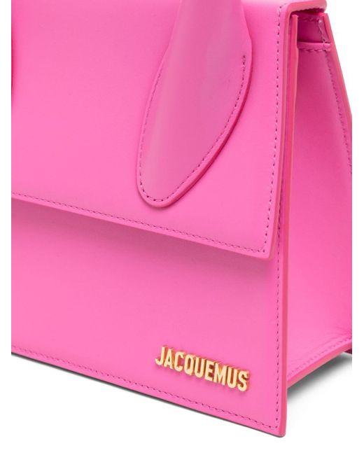 Jacquemus Le Grand Chiquito Calf Leather Tote Bag in Pink Lyst