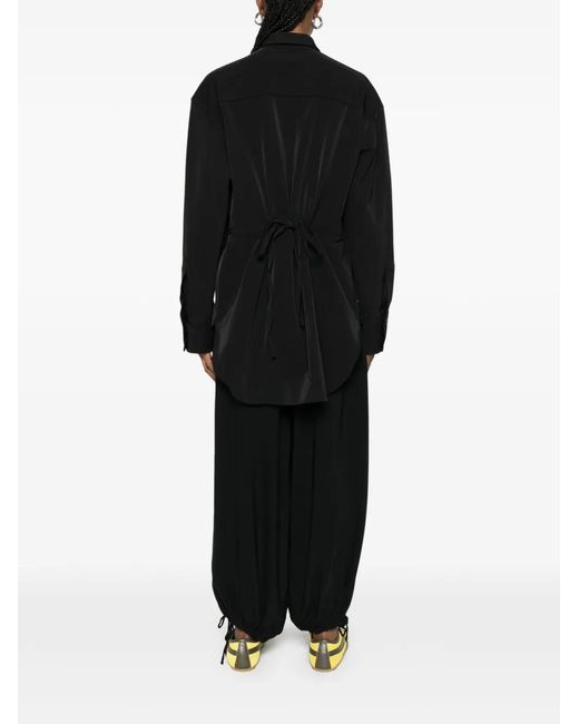 J.Lindeberg Black Willow Pocket Drape Shirt