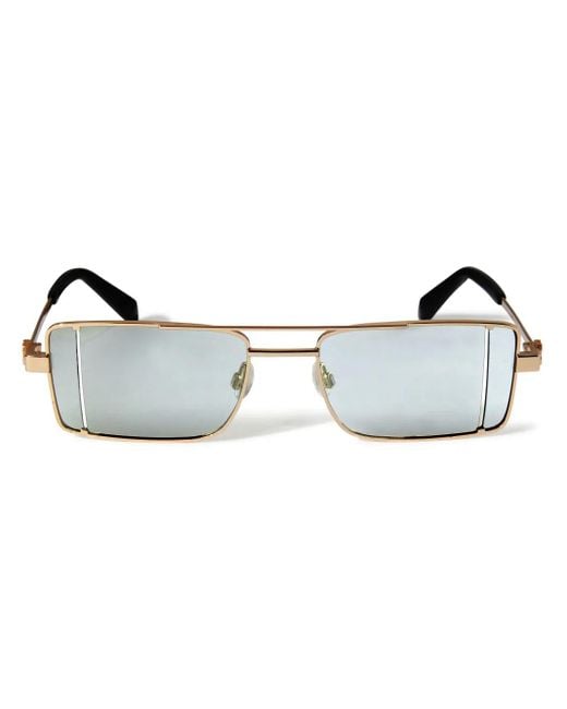 Off-White c/o Virgil Abloh Metallic Cortez Sunglasses