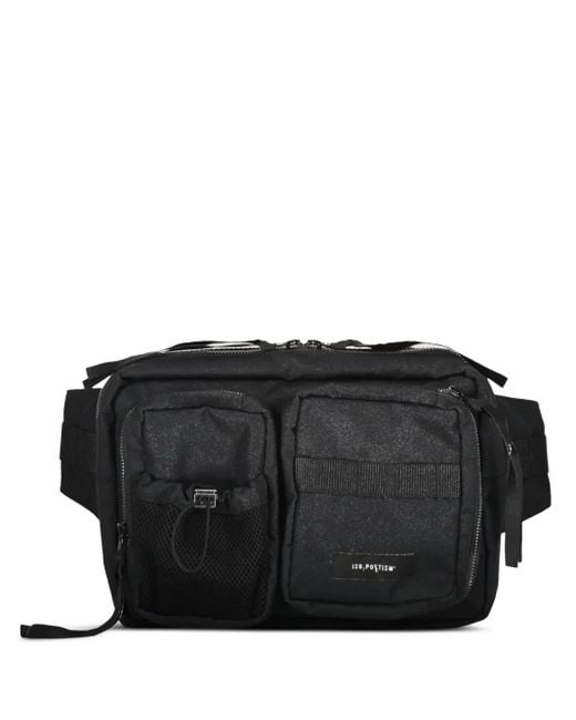 ISO.POETISM Gürteltasche Mit Logo-Patch in Black für Herren