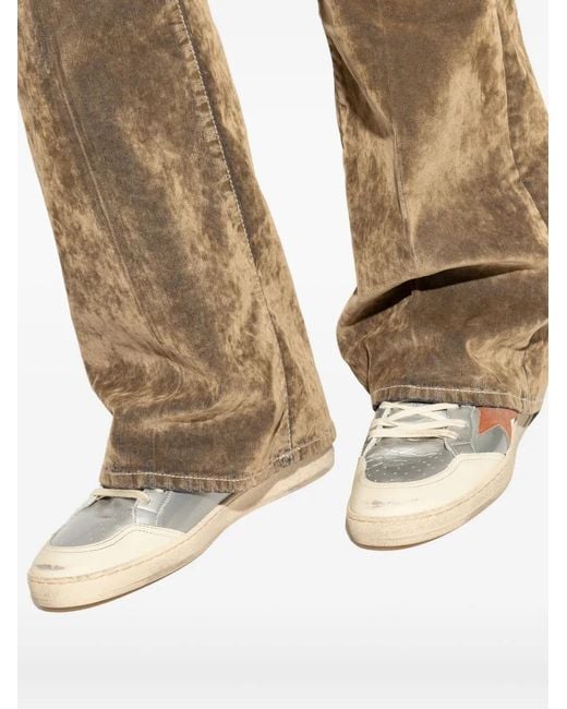 Golden Goose Deluxe Brand Pink Ballstar Sneakers for men
