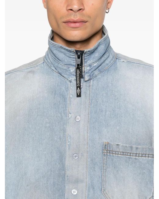 Balenciaga Blue Shirts for men