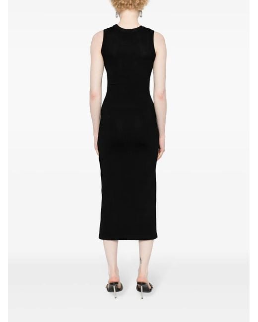Moschino Black Midi Dress