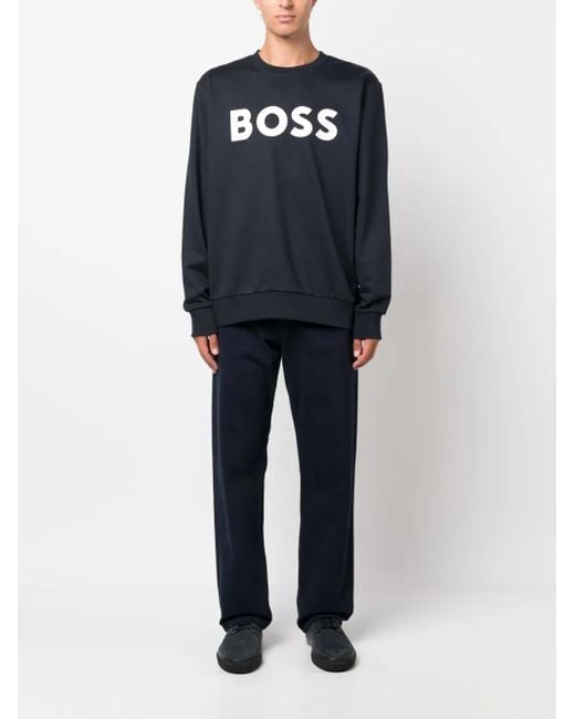 Boss Blue Sweaters for men