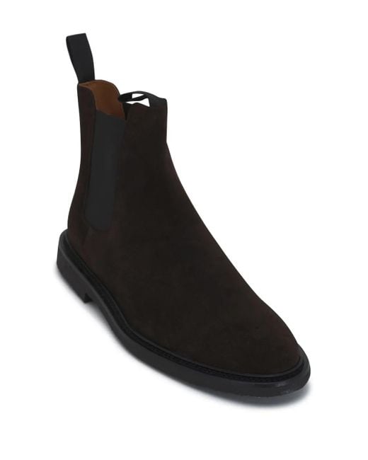 Common Projects Black Suede Ankle Boots for men