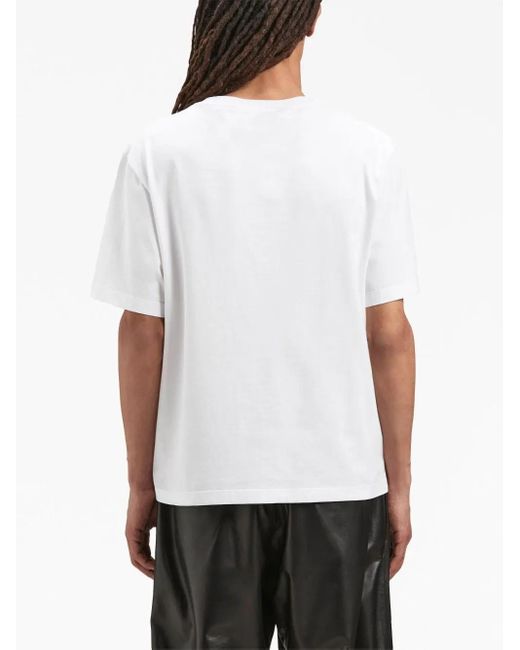 Palm Angels T-Shirt Mit Logo-Print in White für Herren