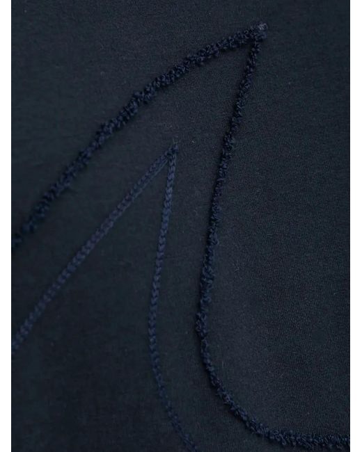 Paul & Shark Blue Logo-Embellishment Sweatshirt for men