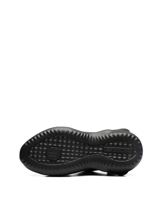 Leandro Lopes Black Mining Logo-Print Sneakers