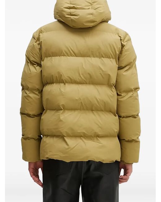 Rains Natural Alta Hooded Puffer Jacket