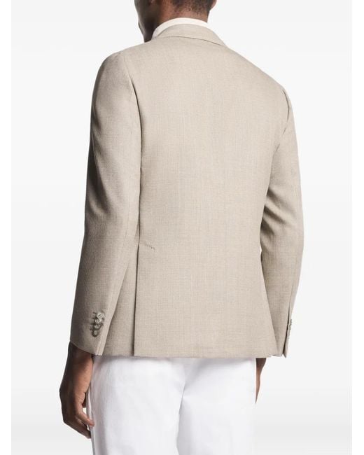 Single-Breasted Deconstructed Jacket Fay pour homme en coloris Natural